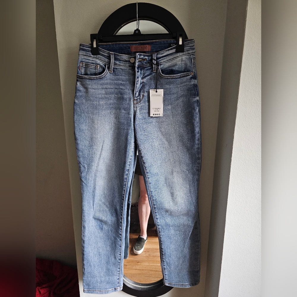 Judy Blue Cellphone Pocket Slim Straight Jeans